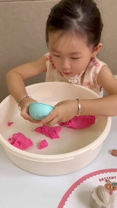 Đồ chơi Cát động lực Mideer kèm dụng cụ tạo hình thủ công làm bánh cho bé cao cấp Color Magic Sand (MD4326)