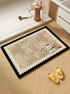 ovzf | Non-slip Fast Drying Absorbent Bath Rug