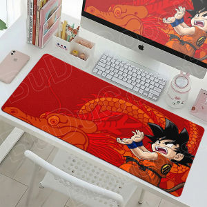Bandai | HD Print Goku Laptop Gamer Long Desk Mat 1000x500mm Student Writing Soft Kawaii Anime Dragon Ball Office Mouse Keyboard Mausepad