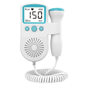 Máy Theo Dõi Tim Thai Doppler Siêu Âm Cầm Tay AiQUE 2.5MHz Không Xâm Lấn Sử Dụng Tại Nhà Cho Bà Bầu