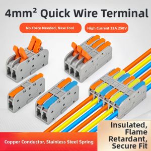 kuicc | New Non-slip Spring-type Wire Connector 4 Square Millimeters