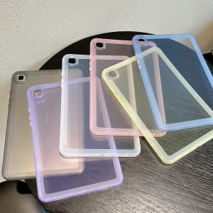For Samsung Galaxy Tab A7 Lite (2021) 8.7" SM-T220 SM-T225 T225N Tab A 8.0 (2019) SM-T290 SM-T295 Fashion Tablet Shockproof Protection Case Color Clear Jelly Cover