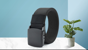 MENSPE Men Belt Outdoor Nylon Belt Free Adjustable Belt Nylon Waistband Youth Sports Canvas Pant Belt Simple Nice Waistband Nylon High Strength Adjustable Outdoor Belt