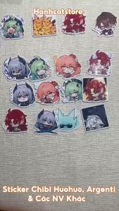 [Honkai Star Rail] Sticker Argenti Huohuo Hanya Guinaifen và chú Welt