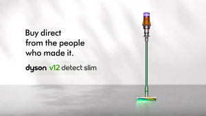 Dyson V12 Detect Slim ™️ Absolute HEPA Cordless Vacuum Cleaner (Nickel) 496358-01 WAH LEE STORE