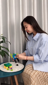 [Ready Stock] 100 Mathematical Rubiks Cube Educational Toys Montecard Early Education Toys Kindergarten Mathematics Enlightenment Spatial Thinking