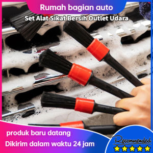 (ada stok dikirim dari jakarta)Sikat Pembersih Multiguna Interior Mobil/Eleltronik Duster Brush 5 PCS