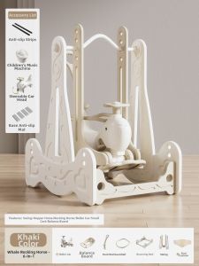 ZSVIP | 2-in-1 Rocking and Sliding Wooden Toy Car