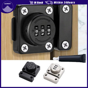Password Rotary Switch Door Bolt Lock for Universal Cabinet Door 3 Digit Code Combination Latch Lock