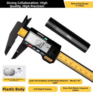deli | High Precision Digital Jewellery Measuring Vernier Caliper
