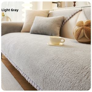 Fleece Thick Anti-slip Sofa Seat Pad