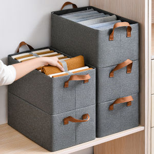 storage box kotak penyimpanan Penyimpanan Pakain box lipat multifungsi kationik Box