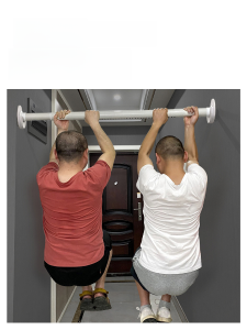 Retractable Single Pole Curtain Rod Bedroom Clothes Drying Rod Bath Curtain Bar Green Emperor Brand Straight Bar Shape