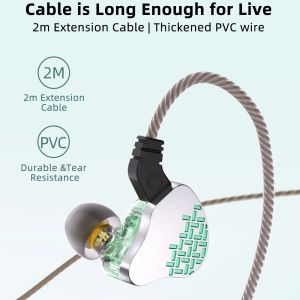 KBEAR Rosefinch Hi-Res Stereo Sound Quality 10MM Silicon Composite Bio-Diaphragm DD Silicon Composite HiFi Earphones