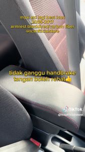 TCS PROTON WIRA DOUBLE LAYER ARM REST BOX LEATHER PORT WITH USB ACCESSORIES KERETA