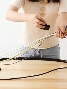 2M 16/10mm Flexible Spiral Cable Wire Protector Cable Organizer Computer Cord Protective Tube Clip Organizer Management Tools
