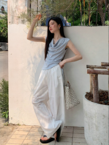 Mixd | Quần Dài Sàn Đùi Cao Slimming Ống Trực Tiếp hoặc Ống Rộng