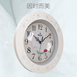 Modern Minimalist Wall Clocks Silent Home Living Room Wooden Material New Chinese Style Decorative Timepieces Battery Powered