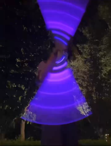 LED Light Sword-Retractable Flashing Toy Stick for Kids 2-in-1 Glow Sword & Light Wand Gift