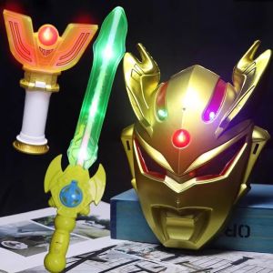 Glowing Cartoon Superhero Mask