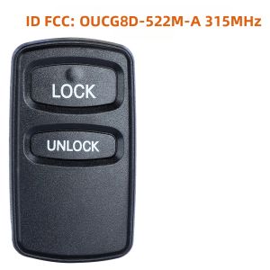 KEYECU OUCG8D-525M-A 315 MHz Remote Chìa Khóa Xe Hơi Cho Mitsubishi Eclipse Endeavour Lancer Montero Outlander Sport - Điều Khiển Từ Xa 1 Nút