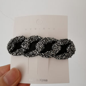 Cute Girls Bangs Hair Clip Diamond Encrusted Fresh out Korean Style Fashionable Hair Accessories Hairpins for Teens And Women