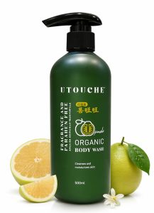 UTOUCHE Organic Pomelo Body Wash 500ml|柚子沐浴露