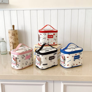 Túi Đựng Mỹ Phẩm HelloKitty Dung Tích Lớn Túi Đựng Mỹ Phẩm Cầm Tay Túi Đựng Mỹ Phẩm Cố Định Nửa Túi Đựng Mỹ Phẩm Đa Chức Năng