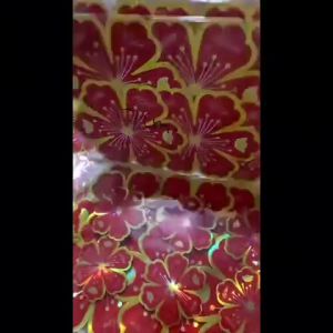 Set hình dán Hoa Mai vàng Hoa Đào 3D chào Xuân QT2032