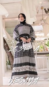 YESAYA 26391 CERUTY - GAMIS TERBARU GAMIS PESTA MEWAH CERUTY