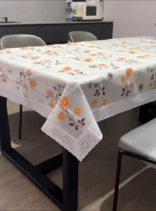 Taplak Meja Kotak dan Bulat Anti Air PVC Waterproof Premium