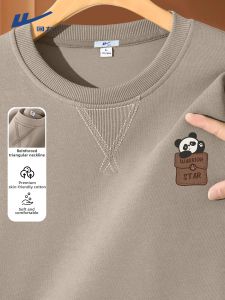 Warrior | Áo Hoodie Nam Phong Cách Retro Màu Nâu
