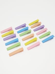 Colorful Small Hair Clip Duckbill Hair Accessory Handmade Side Headwear DIY Base Clamp Style Fashionable Hair Ornament