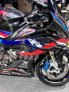 คาร์บอนแท้ M1000RR สำหรับ BMW S1000RR 2020 2022 23 24 คาร์บอนแห้ง เปลี่ยนเพื่อความเร็วสูงสุด อุปกรณ์เสริมสำหรับรถจักรยานยนต์