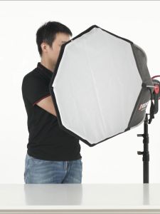 Triopo 120cm K120 Portabe Bowens Mount Octagon Umbrella Softbox + Honeycomb Grid Outdoor Soft Box for Studio Strobe