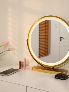 Rotating LED Intelligent Dressing Mirror
