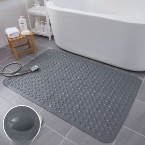 Bathroom Anti-Slip Mat Shower Room Home Toilet Floor Mat Bathtub Massage Mat Waterproof Foot Pad Bathroom Decorative Rug