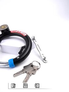 Bicycle Security Lock MTB Bike Round Shaped Lock Outdoor Cycling Equipment Accessories