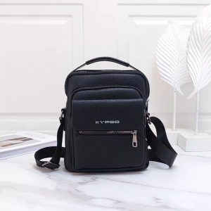 KYPSO Pinnacle Tas Selempang Kulit Pria Sling Bag Tas Bahu USB Anti Air Premium Crossbody Waterproof