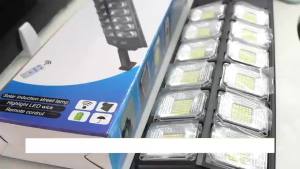 Outdoor Solar LED Lights Waterproof 8000 Lm Super Bright Wall Lamp With Motion Sensor Remote Control Garden Street Light