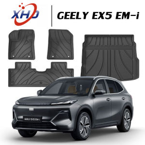 GEELY EX5 EM-i (2026 - Present) deep dish matting Car Floor Mats TPE Floor Mat Trunk Mat Carpet Waterproof Wear-resist Premium