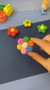 Nanafine【🔥พร้อมส่ง🔥】12/24/36/48 Color DIY Clay ดินสีดินแห้งอากาศชุด DIY Toy งานฝีมือดินพลาสติกเบาอัลตร้าพร้อมเครื่องมือแกะสลักสำหรับเพื่อนของขวัญเด็ก