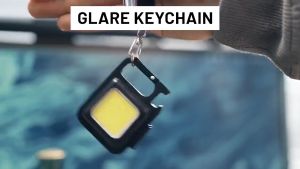 Original Multifunctional Work Lamp USB Rechargeable COB Emergency Lamp/ Mini Keychain LED Light