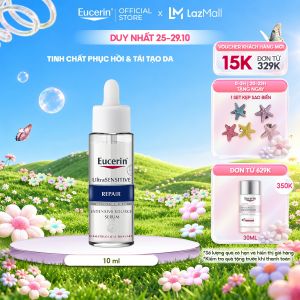 Tinh chất phục hồi & tái tạo da nhạy cảm Eucerin UltraSENSITIVE Repair Serum 30ml/10ml