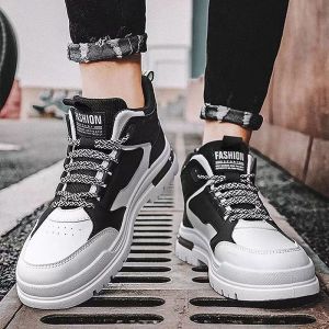 Men's Fashion Sneakers: Casual Rubber Shoes & Breathable Options