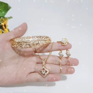 SET GELANG BANGLE DEWASA PERHIASAN WANITS ISI 4 ITEM /SET-409/SET-736