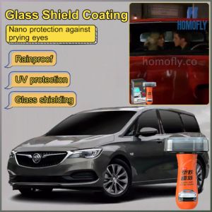Nano Protective Glass Shield Coating Front Windshield Glass Privacy Sun Protection Strong Anti Rain & Fog Long-lasting Car Coating