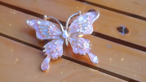 DIY Mother of Pearl Jewellery Craft Kit – Brooch Hairpin & Bracelet | Hijab Pin Kerongsang Gift Set