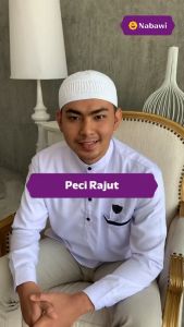 Nabawi Peci Rajut 1 Kodi - Putih
