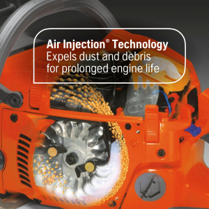 HUSQVARNA 125 18" MESIN GERGAJI POKOK MACHINE CHAINSAW (2 LEJANG / 2 STROKE)